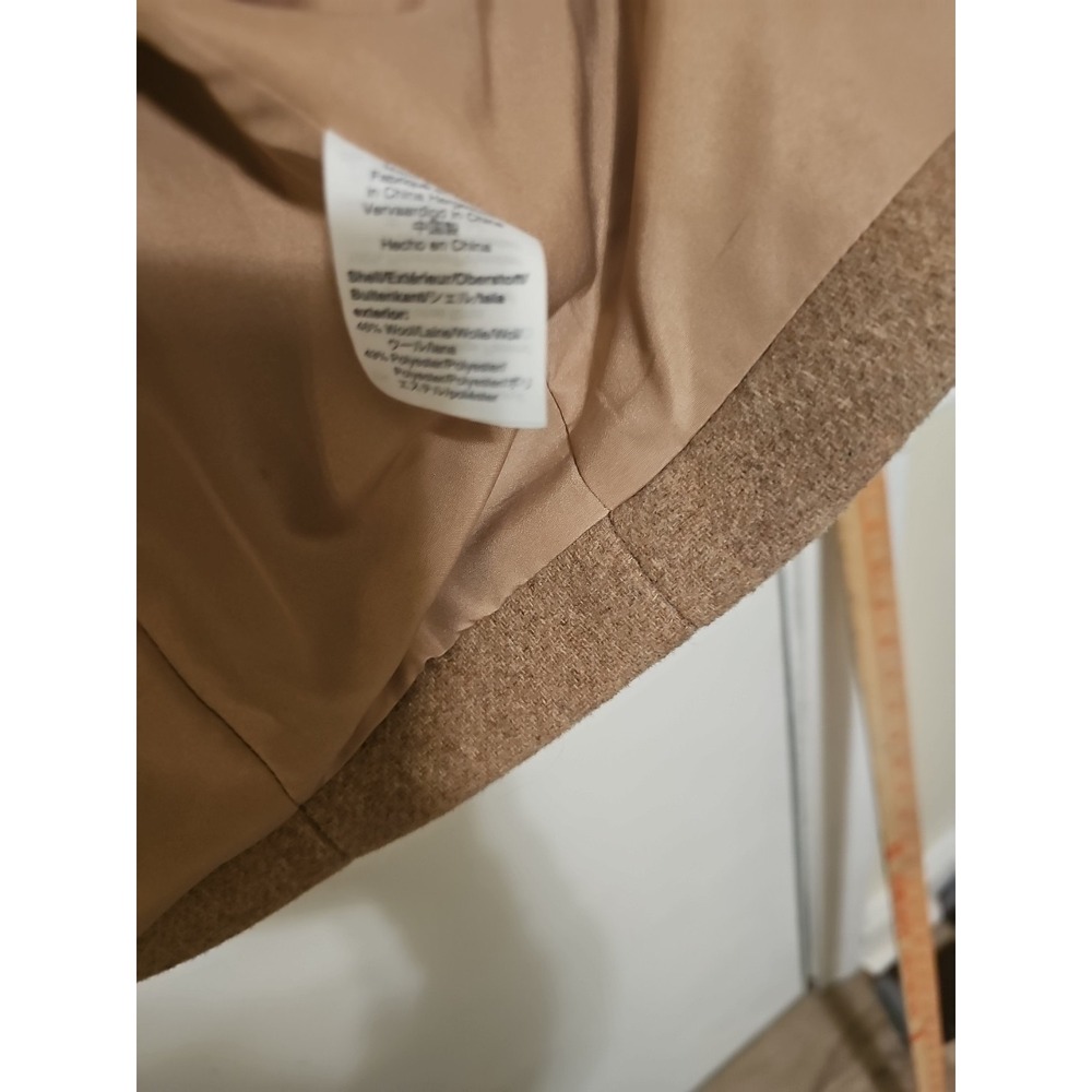 J. Crew Mercantile Heather Acorn Stadium City Coat Sz 8 - Picture 4 of 5